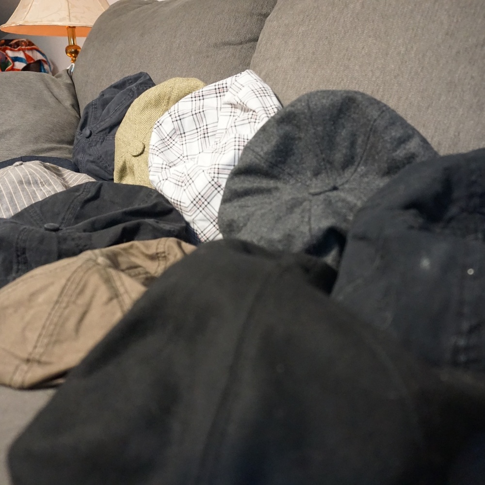 Newsies, wool and cotton flat caps